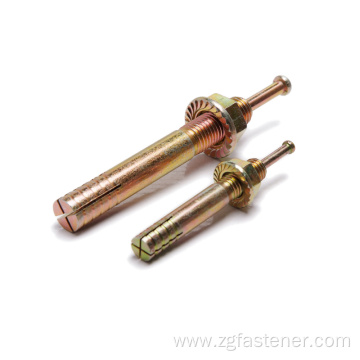 Colored zinc plated Expansion Anchor Bolt